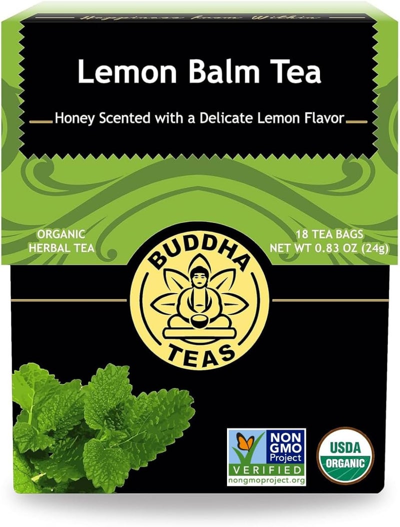 Buddha Teas Organic Lemon Balm Tea - Image 1